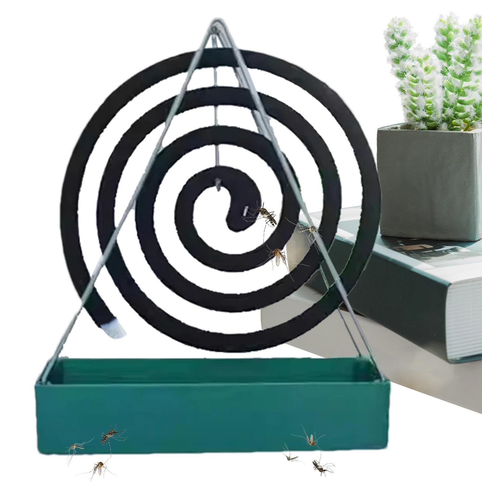 mos quito Coils Holder, mos quito Coil Stand, Creative Iron Nor dic Retro Iron In sect Holder Innovative Home Incense Sandalwood repe llent Sandalwood mos quito Coil Frame For Home Outdoor Patio