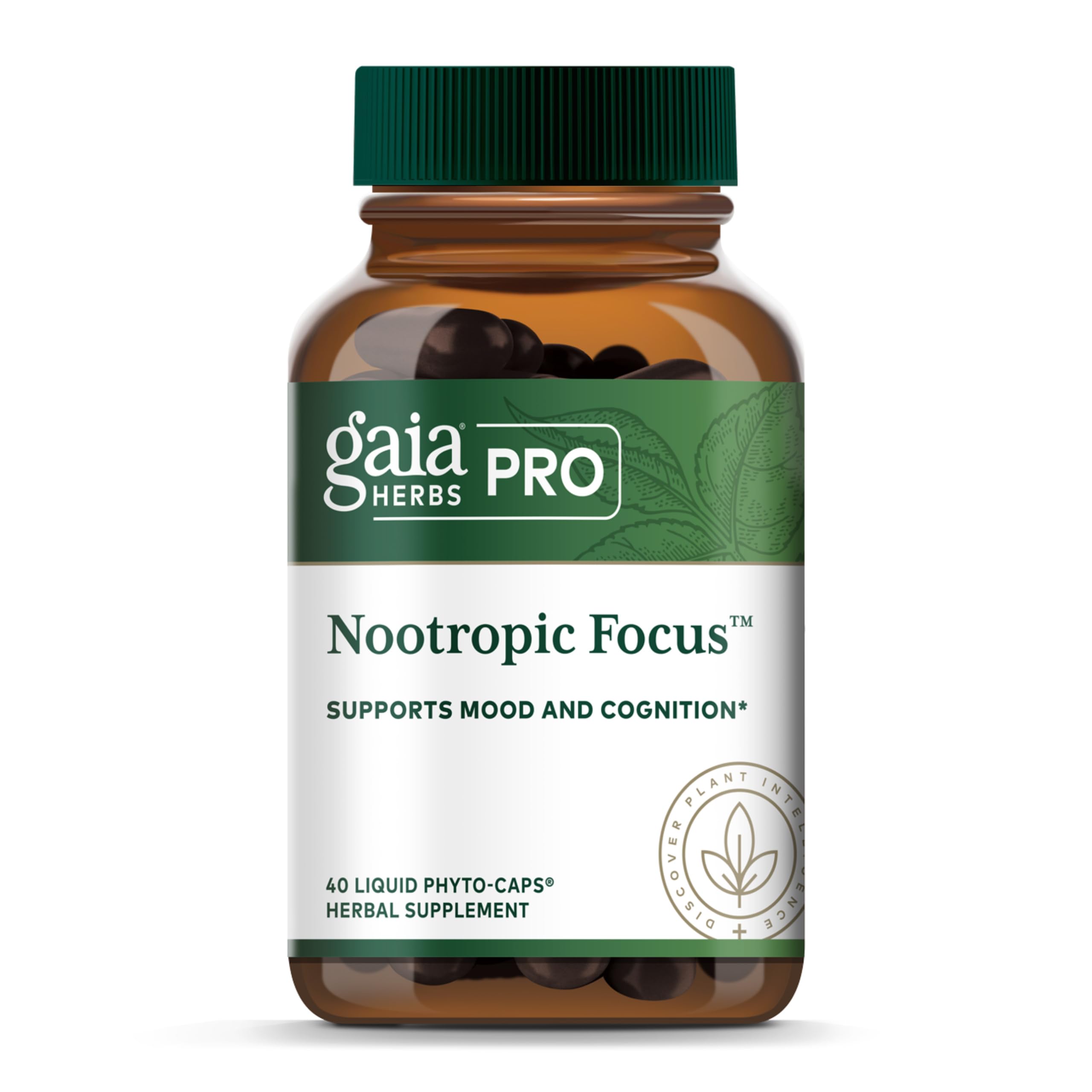 Amazon.com: GAIA HERBS PRO Nootropic Focus - Brain Health Support