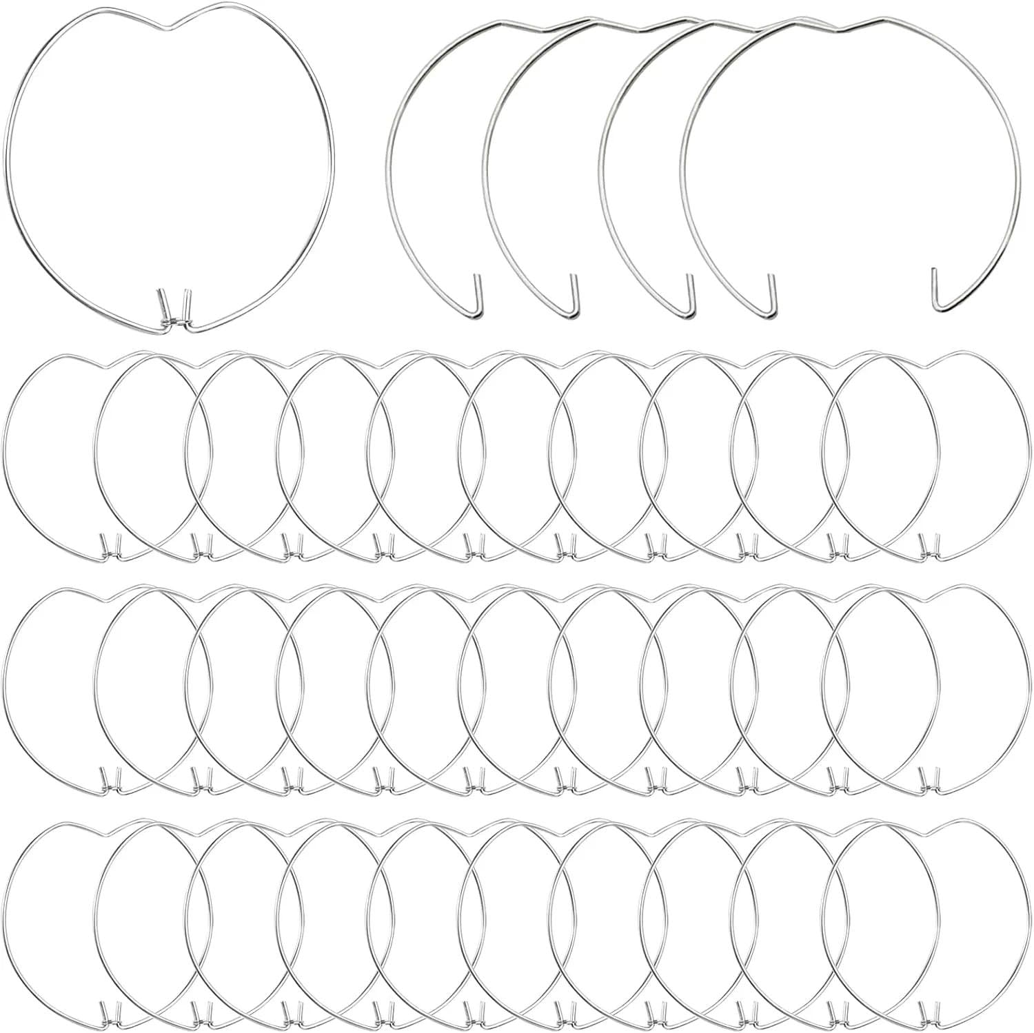 48Pz Anelli Elastici di Ritegno Rondella Elastica per Faretto da Incasso MR16 LED Rondella Elastica Portalampada per Lampada Alogena da Incasso con Faretto a LED