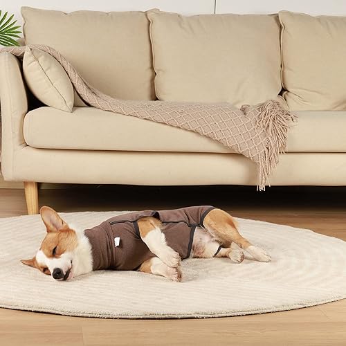 Miniatura 8 de ROZKITCH Abrigo de invierno para perro, pijama suave para mascotas, resistente al viento, chaqueta cálida para clima frío, chaleco acogedor,