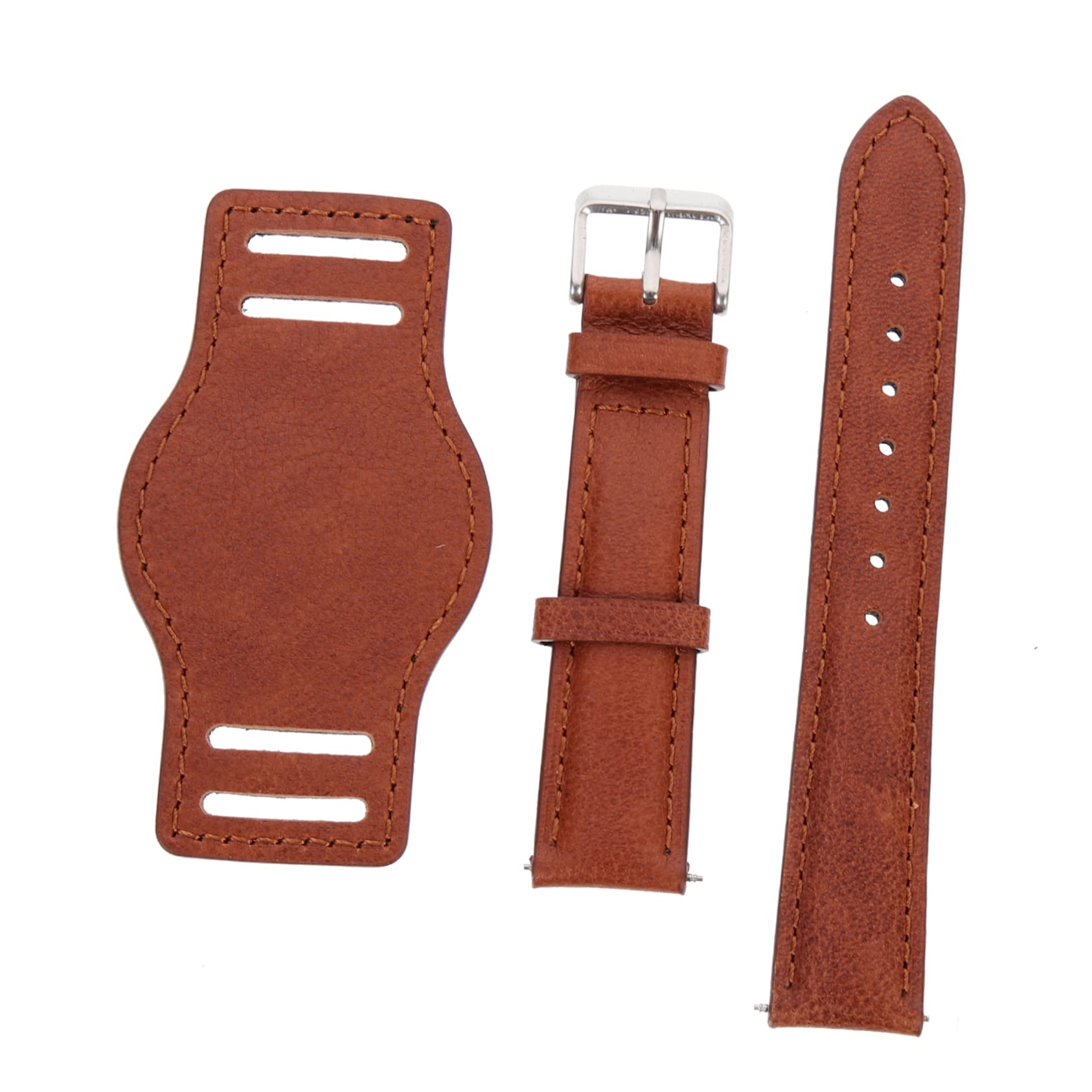Correa de cuero delicada y resistente al desgaste para renovar tu reloj con elegancia 8
