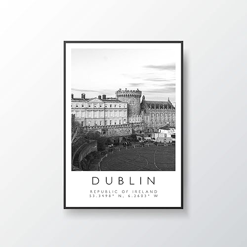Miniatura 2 de Impresión de Dublín, póster de Dublín, arte de pared de viaje, impresión de viajes, impresión de la ciudad de Irlanda, decoración de viajes, arte