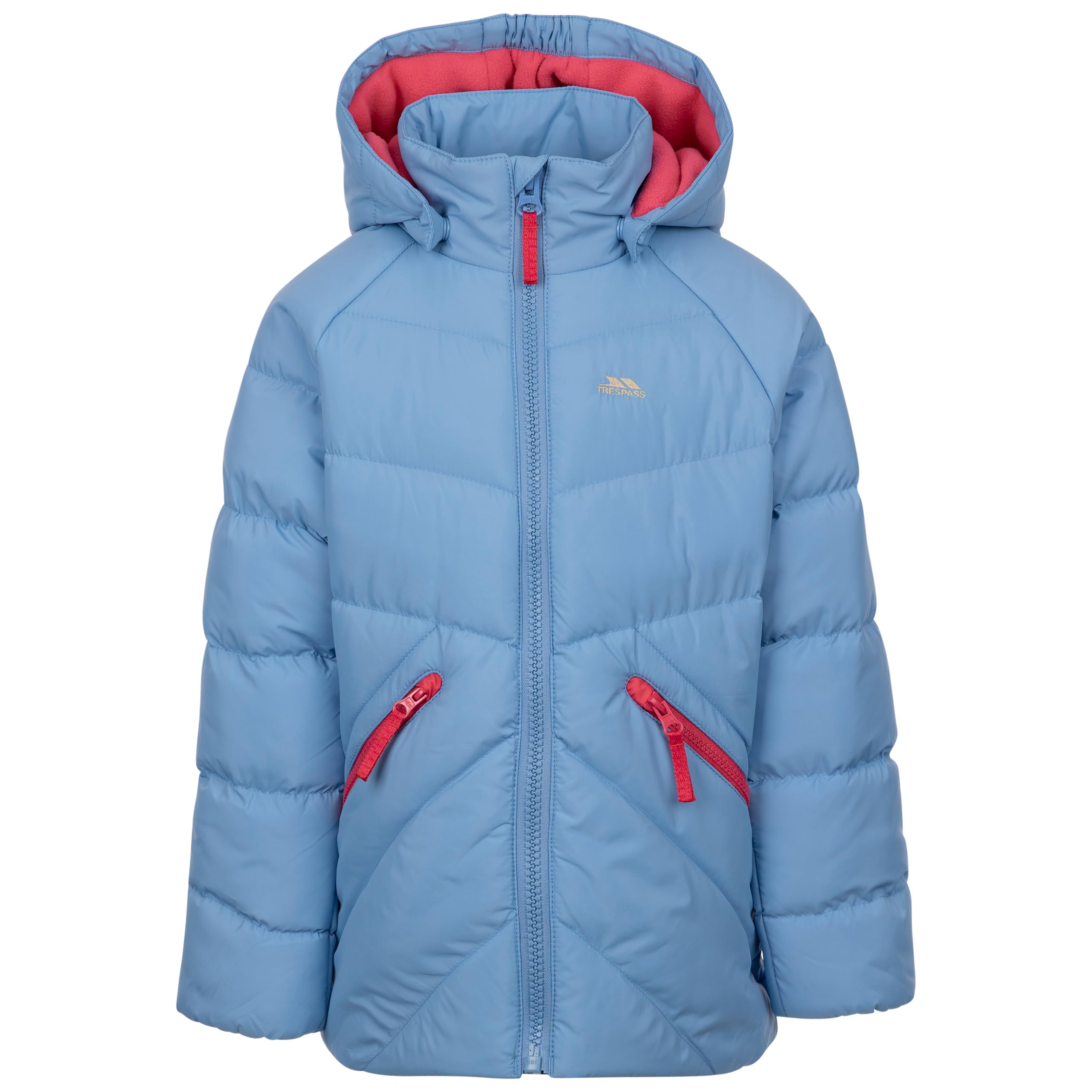 Trespass   Kids Padded Casual Jacket Annah Blue 5/6