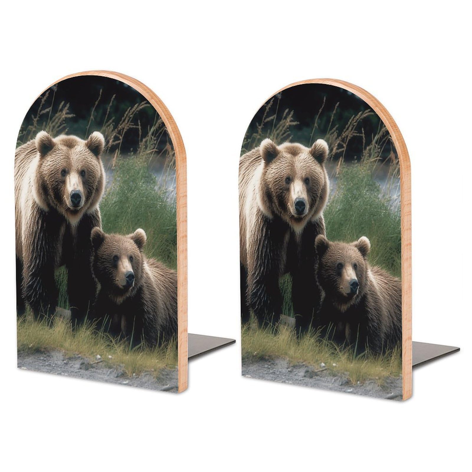 Serre-livres extensible en fer et bois contre la chute livre
