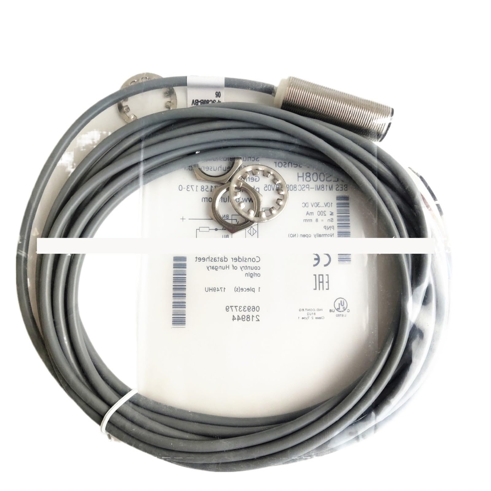 Capteur de proximité M18MI-PSC80B-BV02 pour éviter les pannes machine