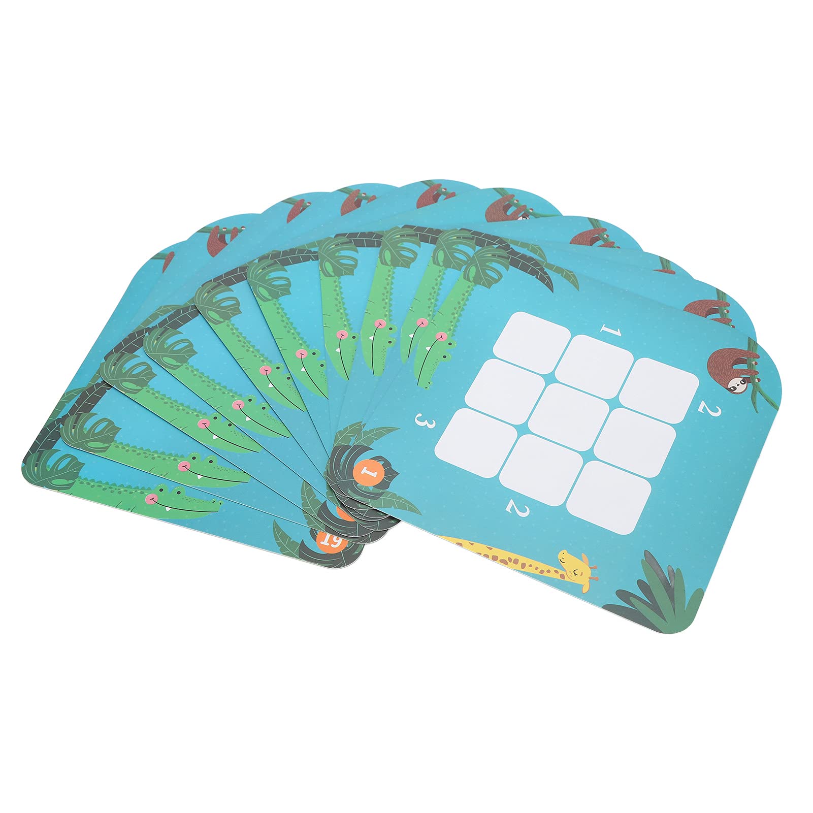Gonetre Juego de Mesa Sudoku de Madera para Niños, Juguete Educativo de Aprendizaje Matemático para Niños
