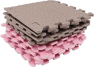 ibasenice 16 Peças Tapete De Esponja De Piso De Espuma Intertravado Tapetes De Brincar De Bebê Para Chão Tapete De Bebê Para Chão Telhas De Espuma Eva Tapete De Jogo De Espuma Para Bebê