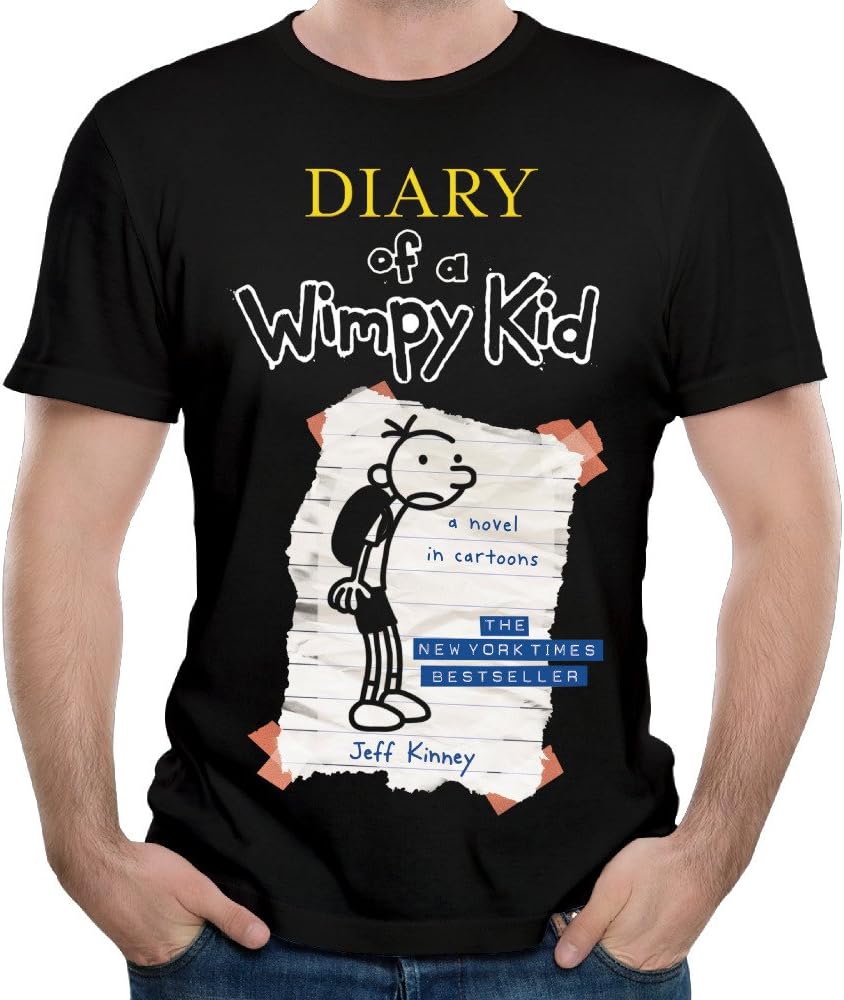 Men Diary Of A Wimpy Kid 100 Cotton T Shirts Short Sleeve