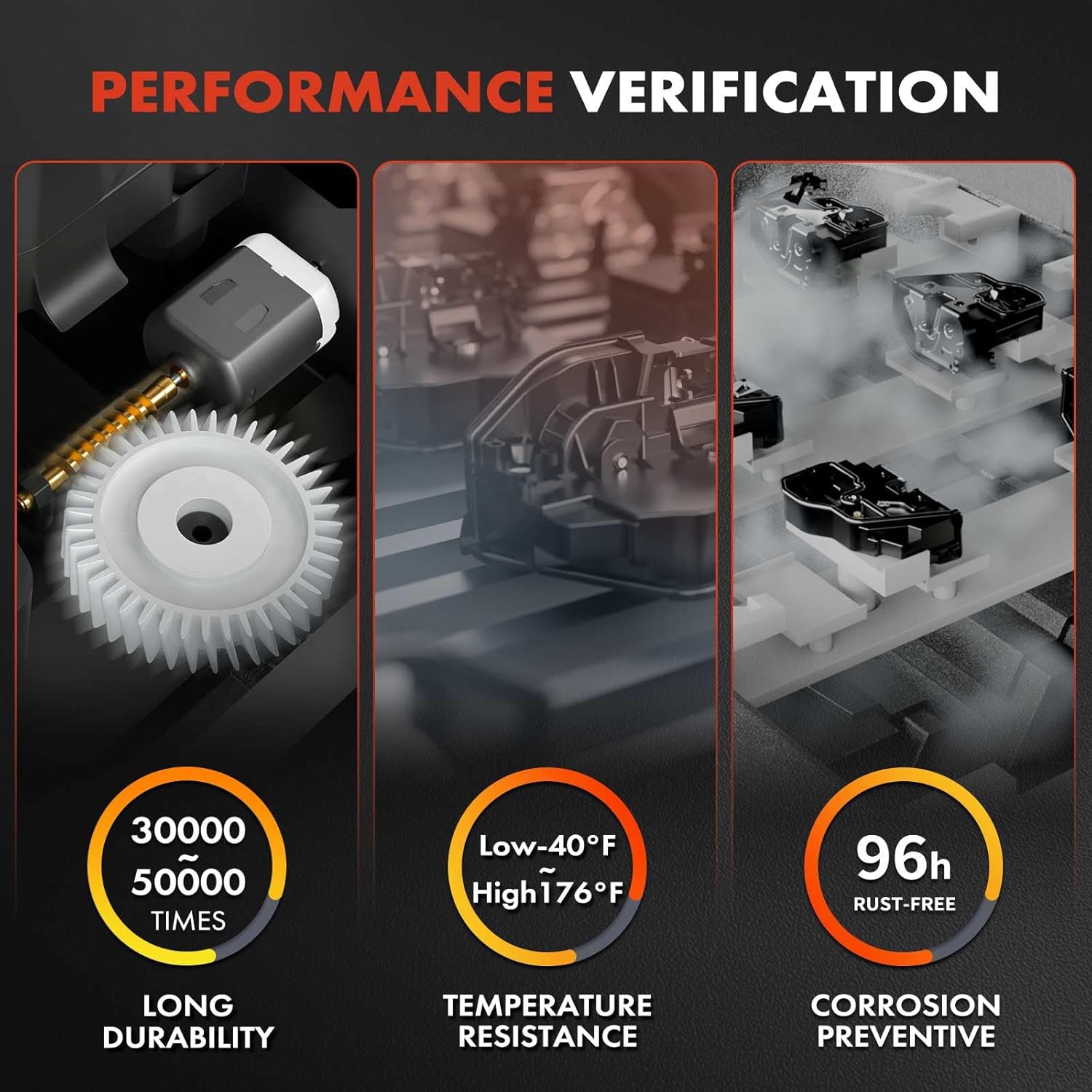 A-Premium Front Left Driver Side Door Lock Actuator Compatible with Hyundai Genesis Coupe 2010-2016