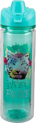 Miniatura 4 de COOL GEAR Essence - Botella de agua Chugger con boca ancha y diseño abatible, aislamiento de doble pared y lazo de transporte para un fácil uso