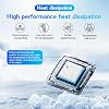 Miioto Cooling paste 200 g cooling paste CPU thermal paste resistant to high and low temperatures suitable for cooling components such as refrigerator CPU Gpu memory - (white)