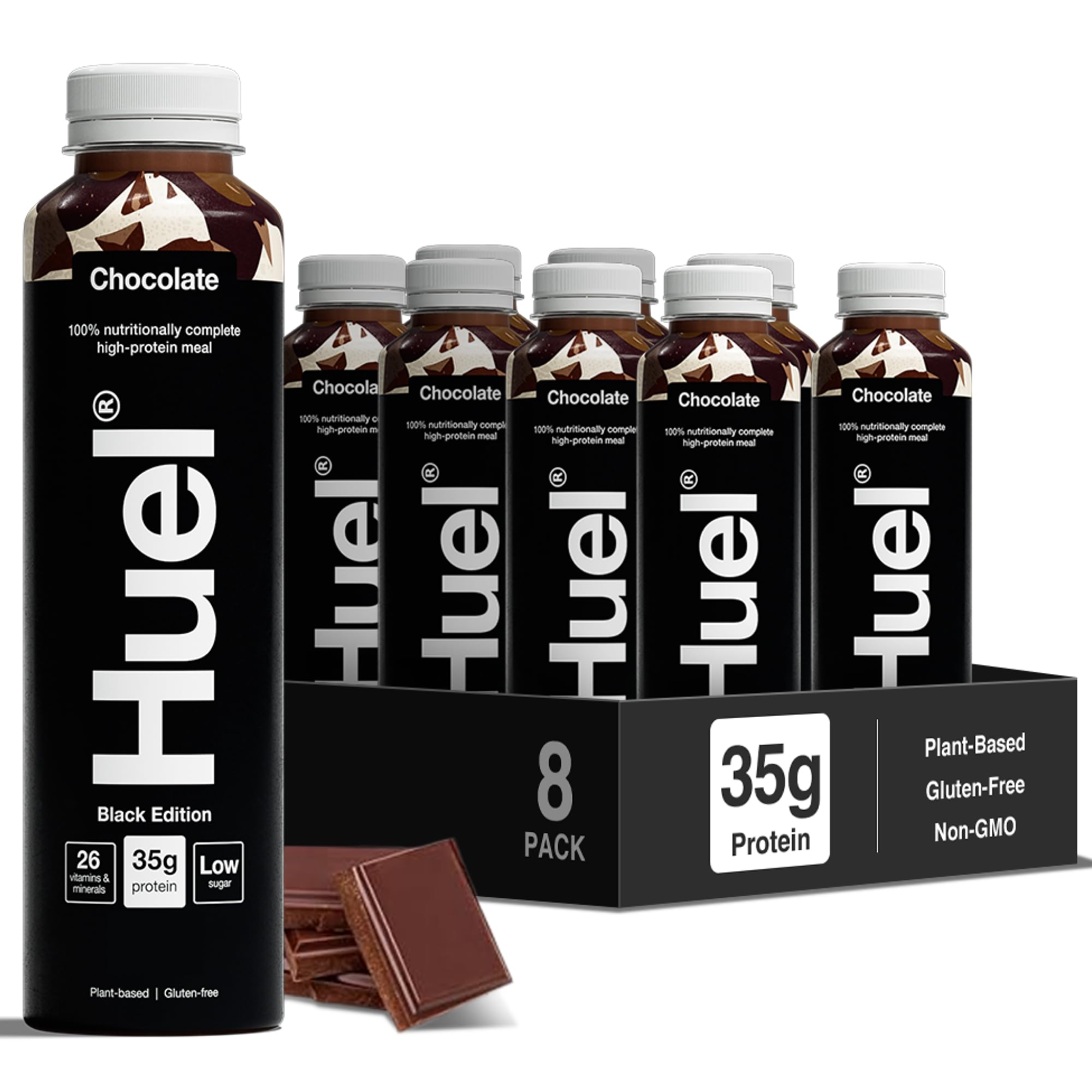 Huel Black Edition RTD | 8x500ml 35g Protein | Chocolate