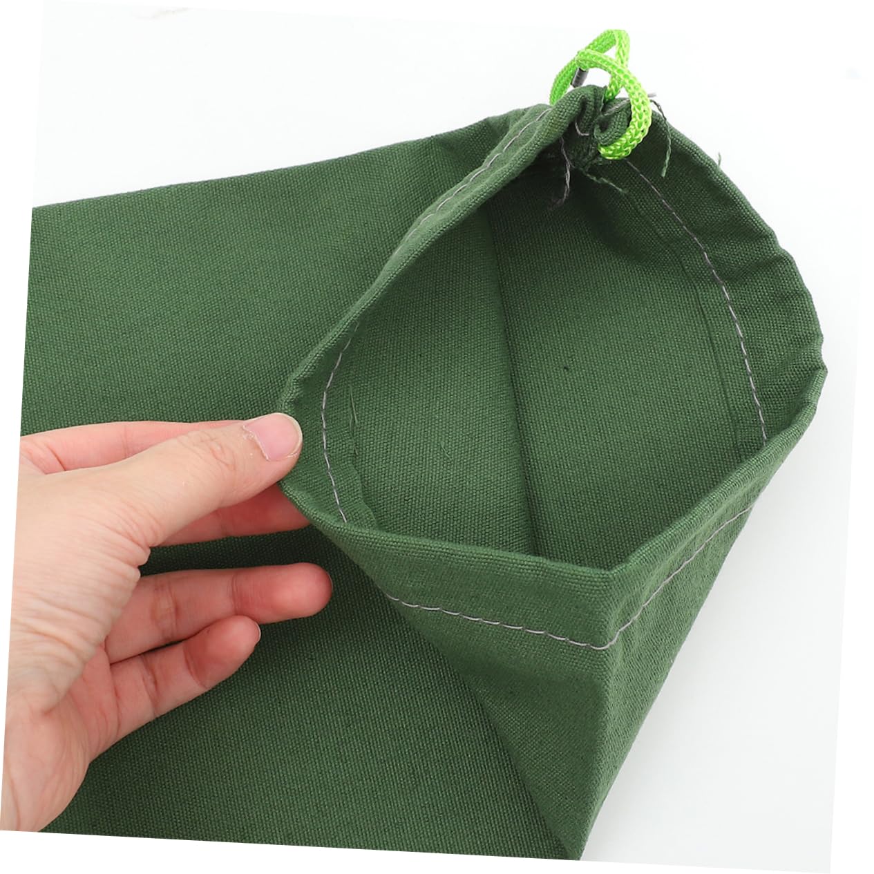 Veemoon 2pcs Canopy Bags Canvas Sandbags for Flood Control Water Barriers for Flooding Thickened Design