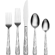 Oneida Tuscany 20-Piece Flatware Set, Service for 4, Silver