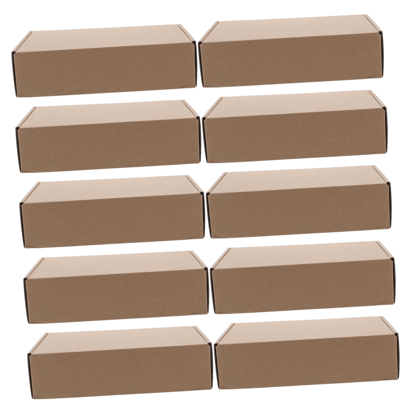 25 Piezas Cajas De Embalaje De Cartón Cajas Postales Para Envío Planas De Papel Para Paquetes y Almacenamiento