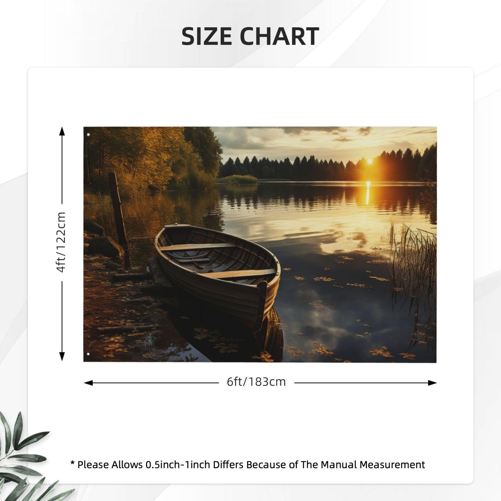 Drapeaux 122 x 183 cm extérieur en polyester 200D double face avec oeillets
