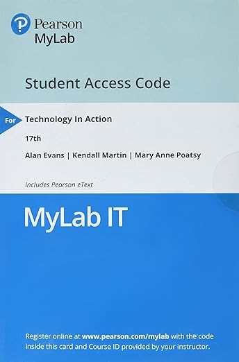 Amazon.com: Technology in Action - MyLab IT with Pearson eText Access ...