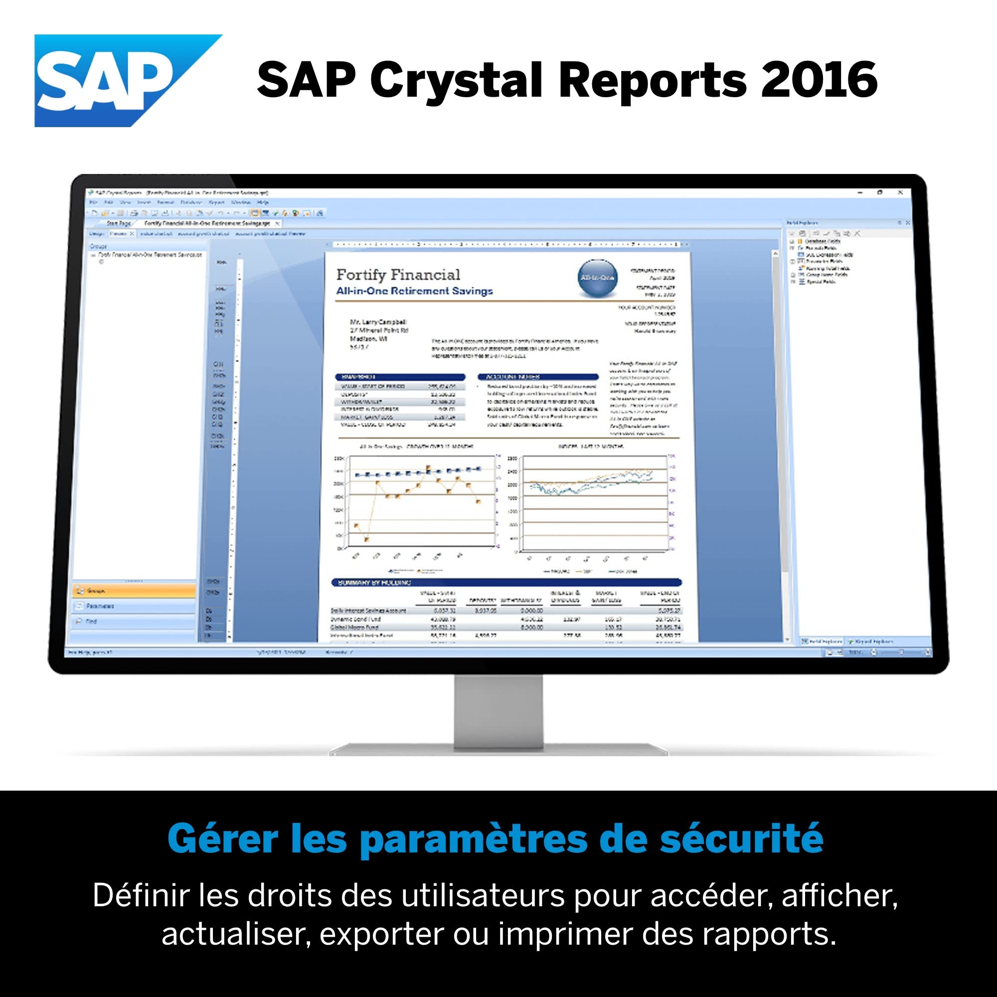 SAP Crystal Reports 2016 Reporting software [32 Bit] [PC Download]