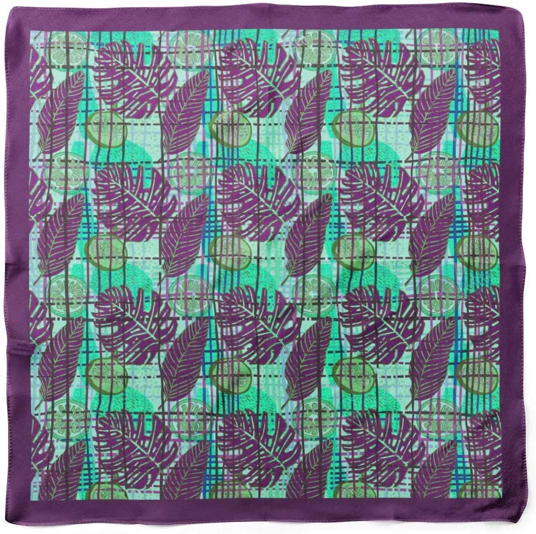 Bimba Cotton Voile Women Square Scarf Neck Wrap Summer Bandanas image 4