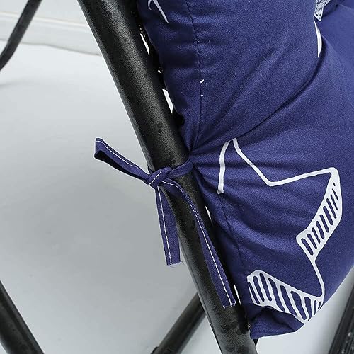 Miniatura 4 de PRELGOSP Cojines para tumbona, gruesos y antideslizantes para tumbonas, cojines reclinables portátiles para interiores y exteriores, jardín, patio y