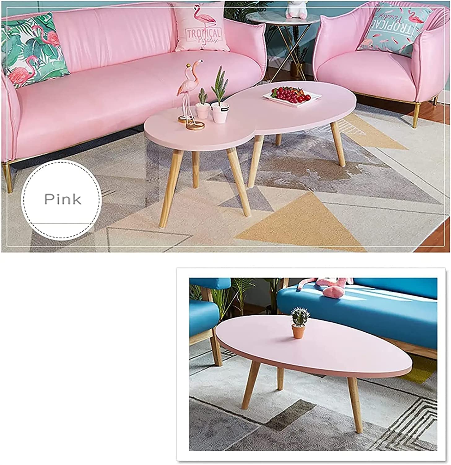 Amazon.co.jp: コーヒーテーブルスーツ ミッドセンチュリー ティア