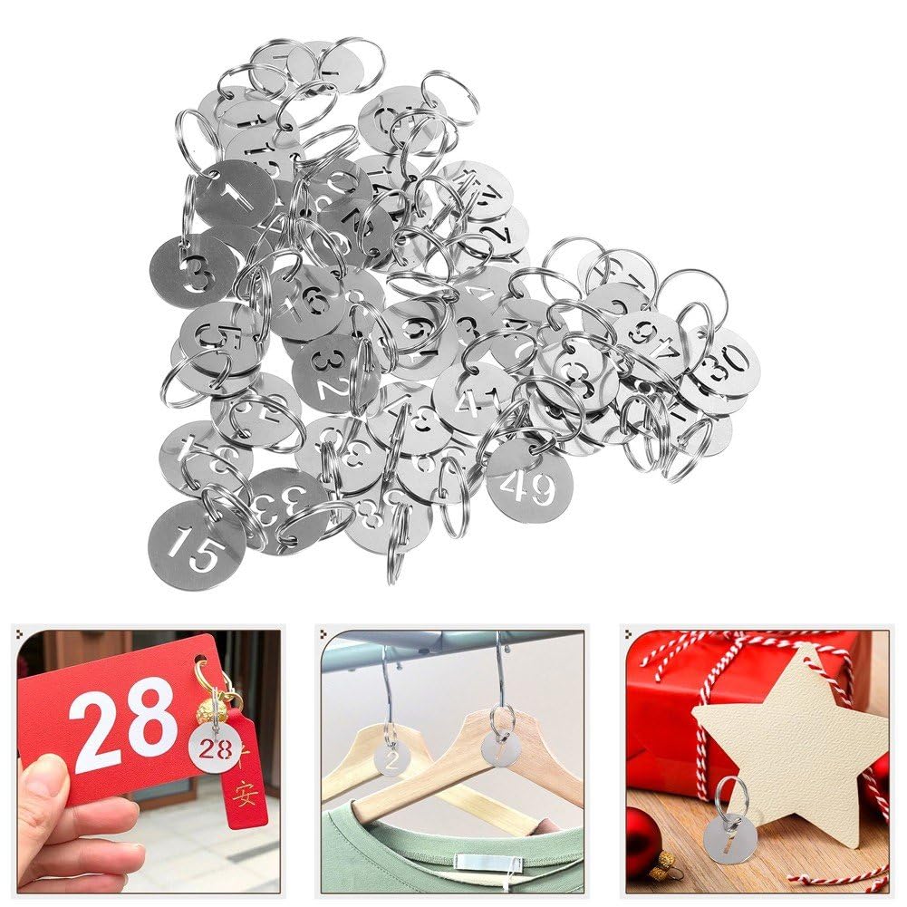 Stainless Steel Round Personalized Key Chain At Rs 30/piece In New - Foto 13