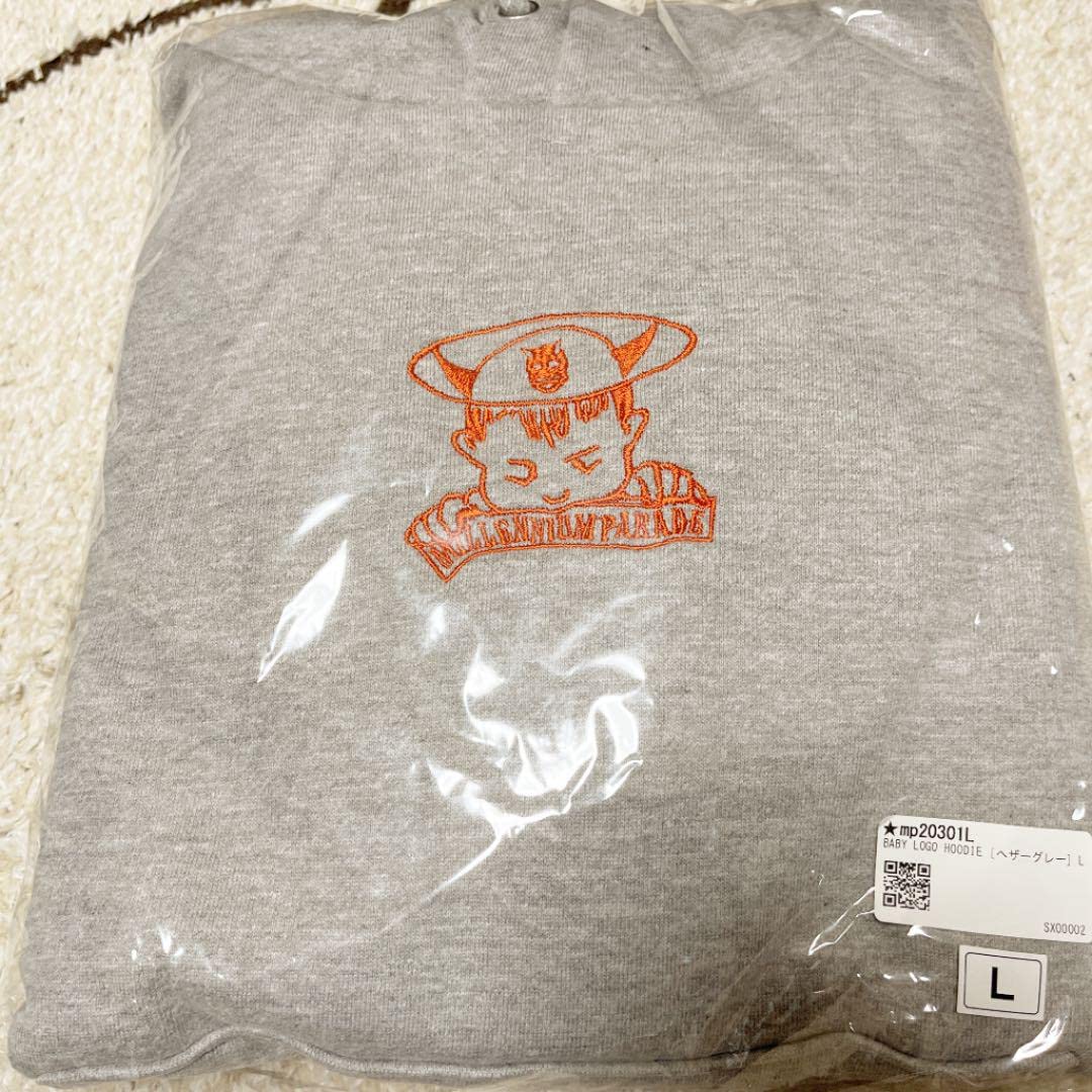 millennium parade BABY LOGO HOODIE グレー millennium parade BABY LOGO HOODIEヘザーグレー