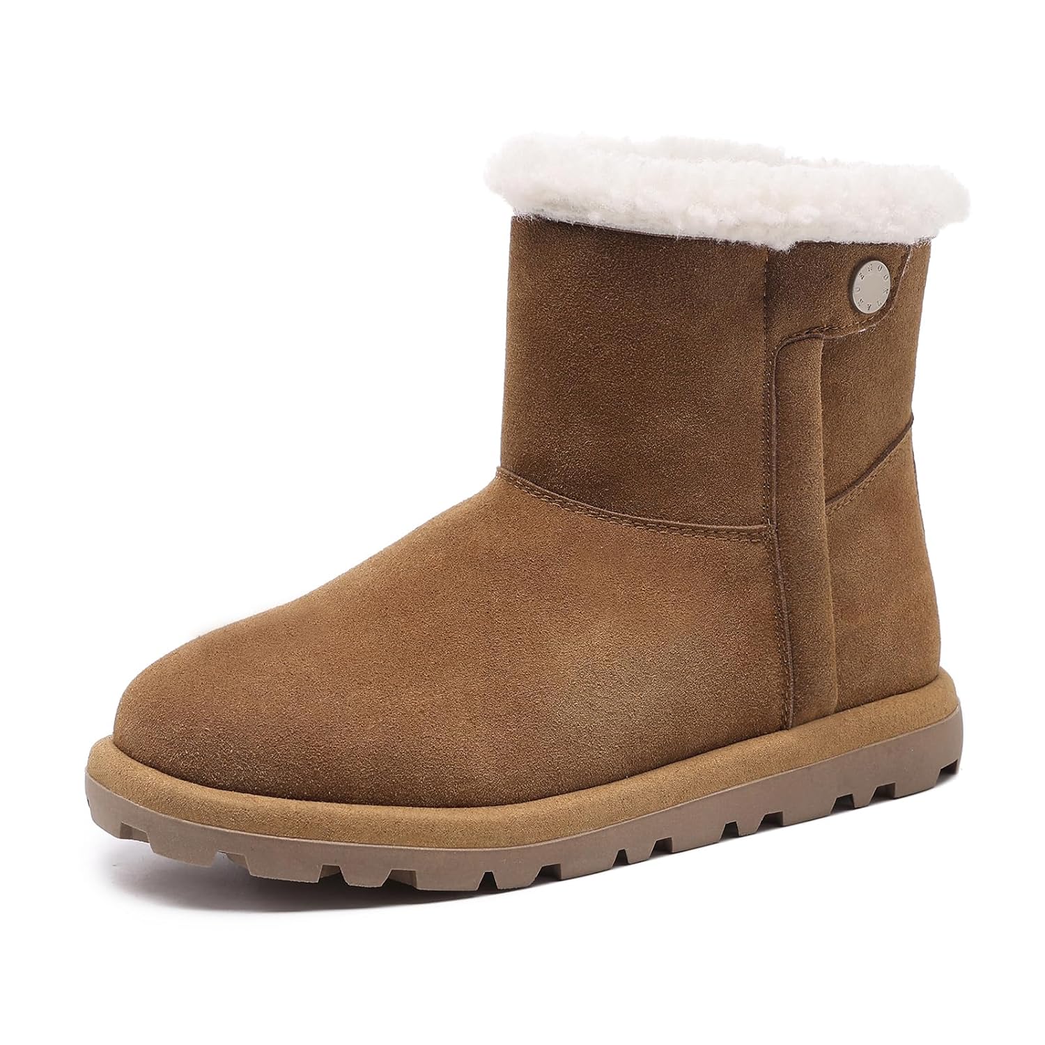 Womens Snow Boots with Warm Faux Fur Lining Water Repellent Outdoor Comfortable Winter Boots for Women