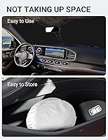 Vista 123 de Proadsy Parasol para parabrisas actualizado 2026, ajuste personalizado, Lexus NX 2022-2025 2026, 4 capas, plegable, protector de parasol frontal que