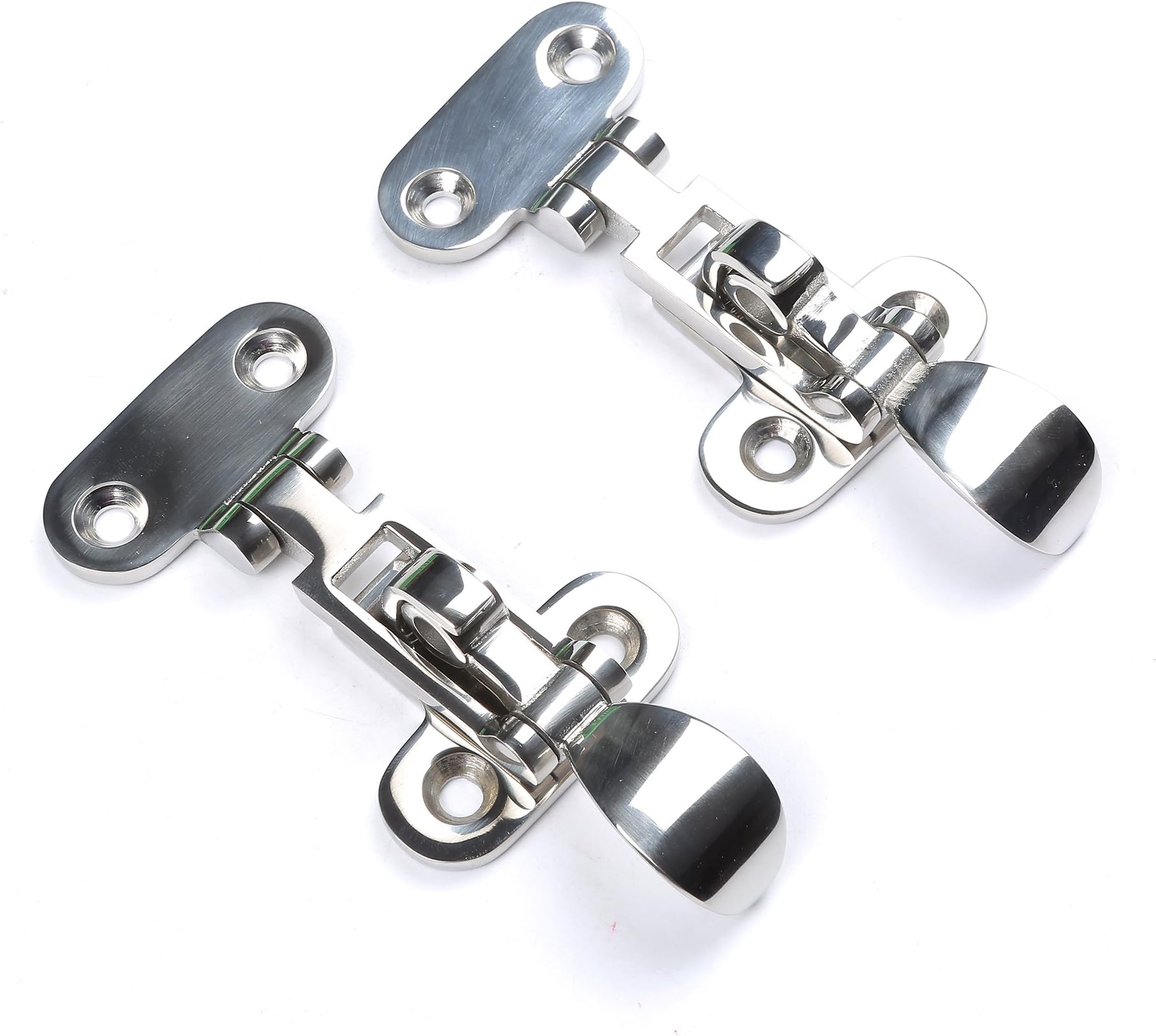Thorn Anti-Rattle Lockable Hold Down Clamp Latch Marine Stainless Steel (2 PCS)