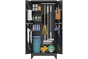 75" Utility Closet: The Ultimate Garage Storage Solution