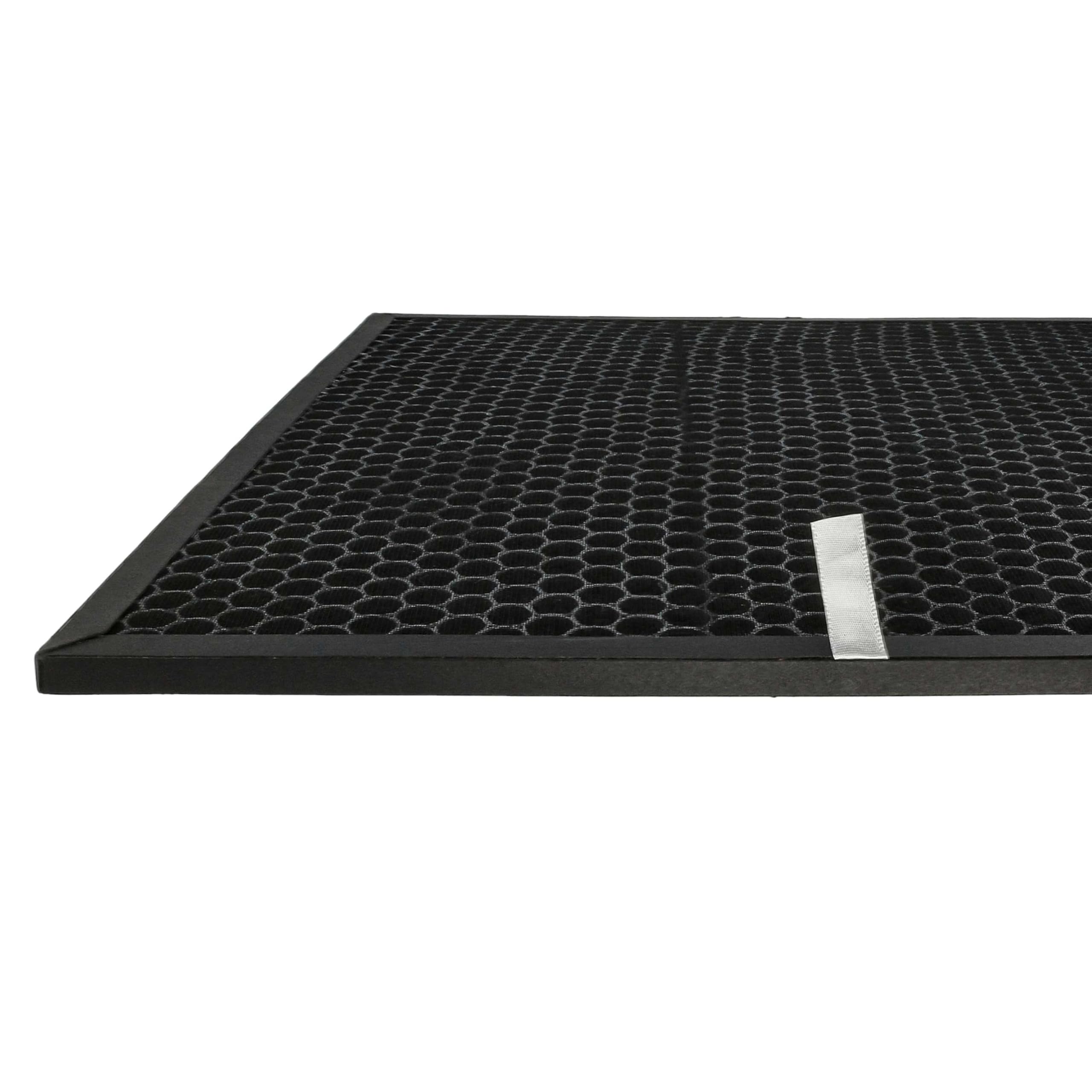 vhbw 4 x filtr z węglem aktywnym kompatybilny z Lux Aeroguard 4 S oczyszczacz powietrza – filtr powietrza, czarny