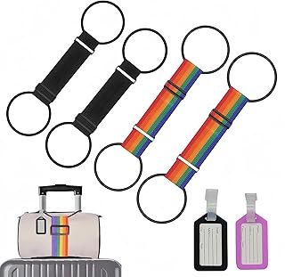 Multi-Use Luggage Straps With Tags