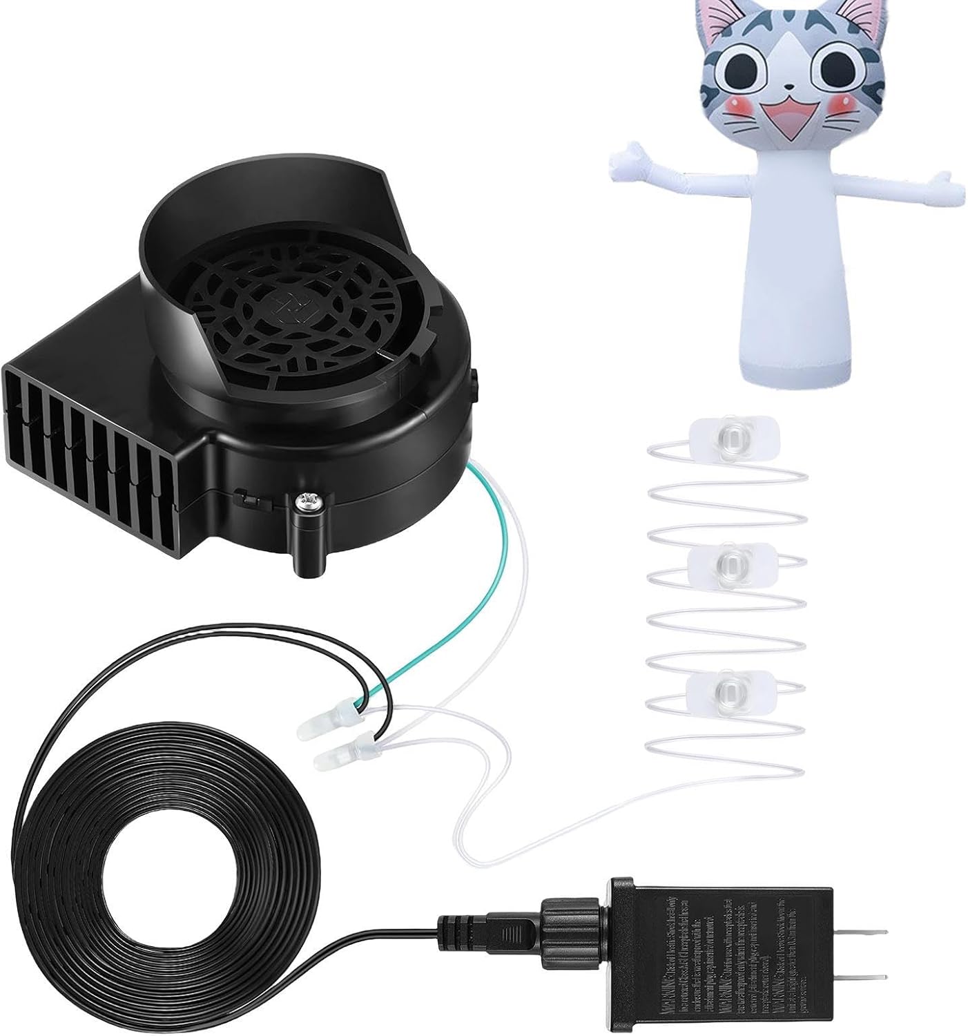 Air Fan Blower, Small Replacement Air Blower with 3 LED