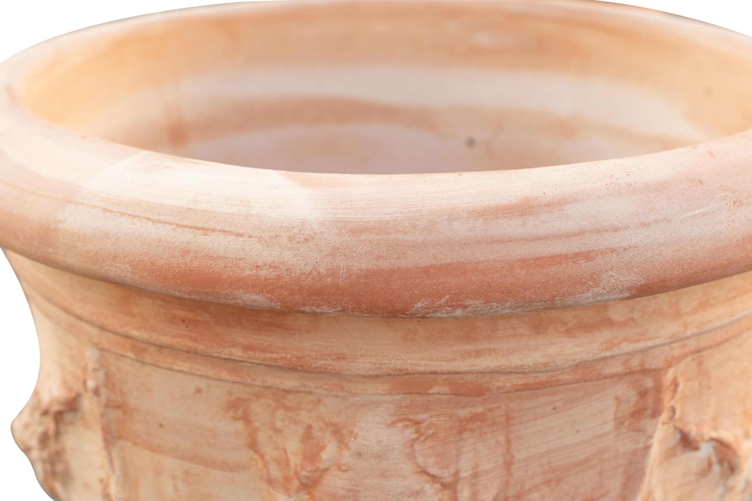 Biscottini Vaso da esterno Gelestro L50xPR50xH44 100% Made in Italy - Fioriera da esterno e interno - Vasi per piante - Vasi per piante in terracotta