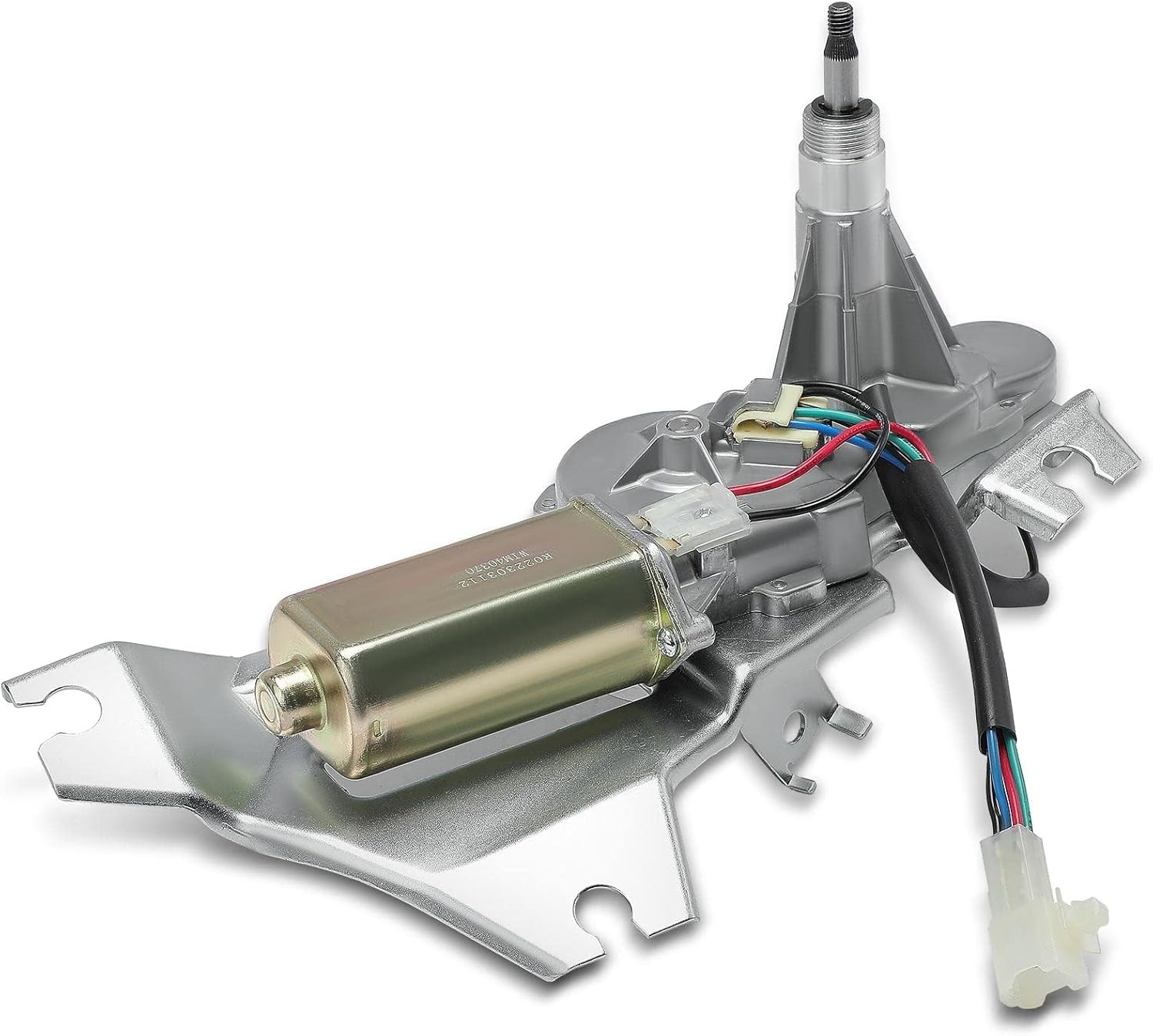 A-Premium Rear Windshield Wiper Motor Compatible with Honda Odyssey 2005 2006 2007 2008 2009 2010, Mini Passenger Van, 4-Pin, Replace# 76710SHJA01, 76710SHJA02