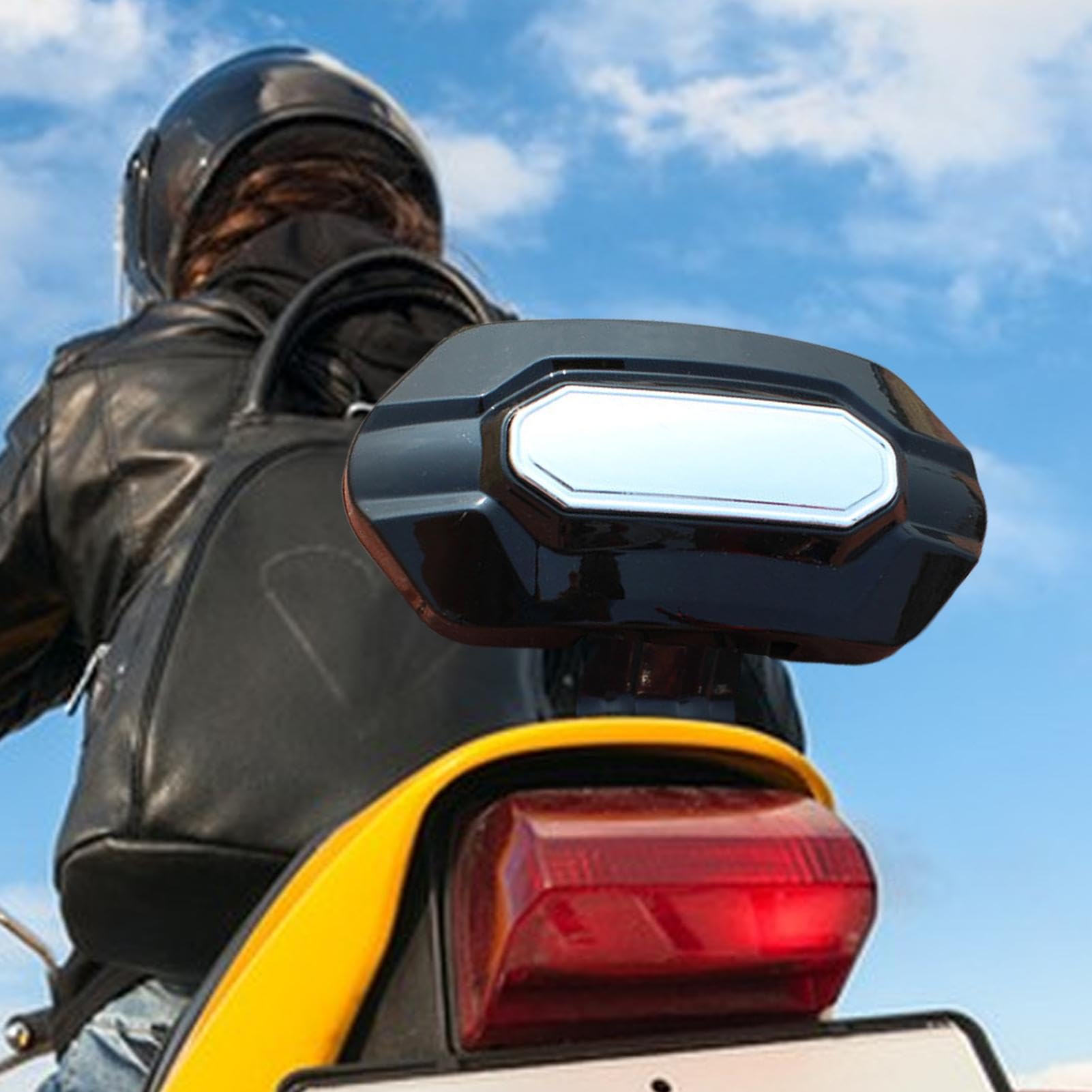 Dossier de moto | Coussin de soutien rembourré, siège de sécurité pratique pour moto, siège de sécurité pour passager