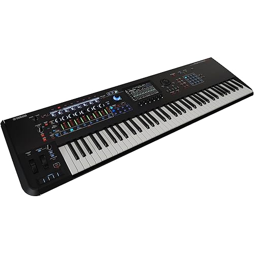 Yamaha MONTAGE M7 76-Key Flagship Music Synthesizer with FSX action featuring Aftertouch for New Sound Exploration and Expressive Control