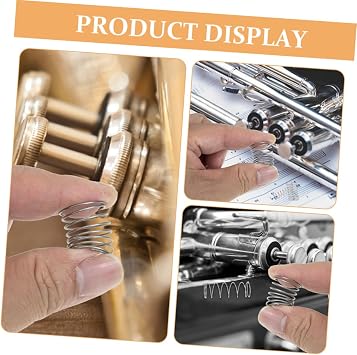 6pcs Euphonium Spring Replacements for Trumpet Button Springs Musical Instrument Accessories for Trumpet Repair