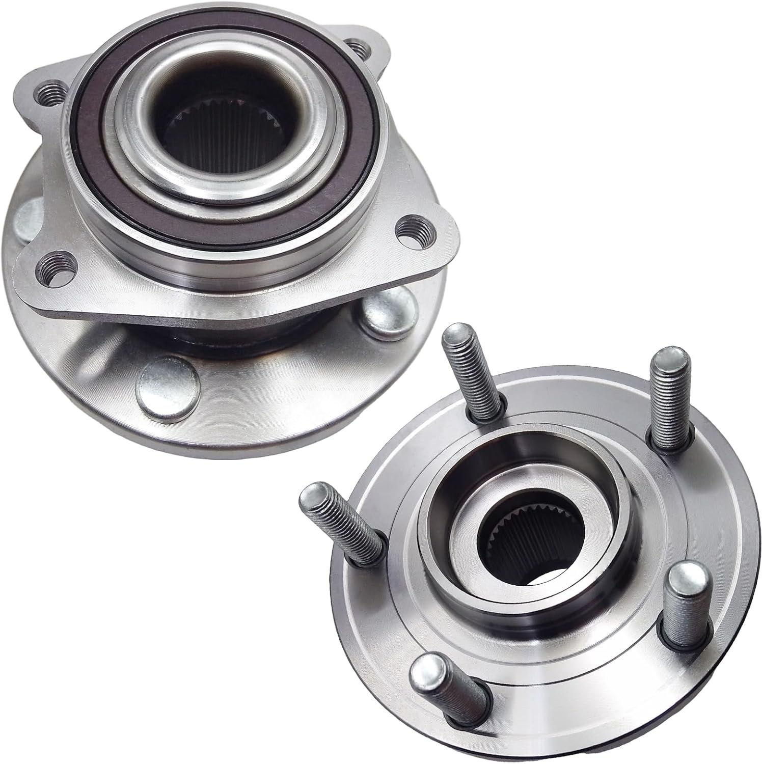 513263 Front Wheel Bearing Hub Assembly for Chrysler Sebring 2007-2010, Chrysler 200 2011-2014, Dodge Avenger 2008-2014 (2PCS)
