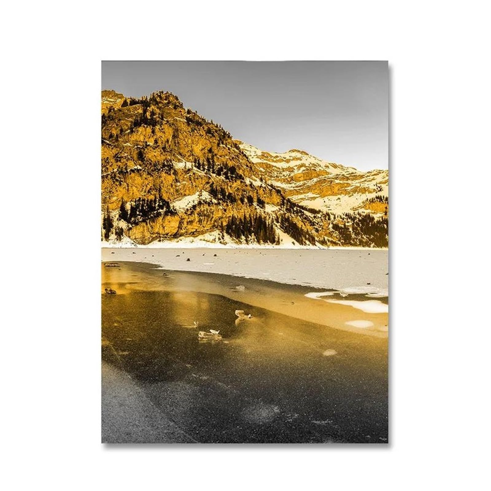 Affiche et imprimés paysage naturel mer pour décoration murale maison