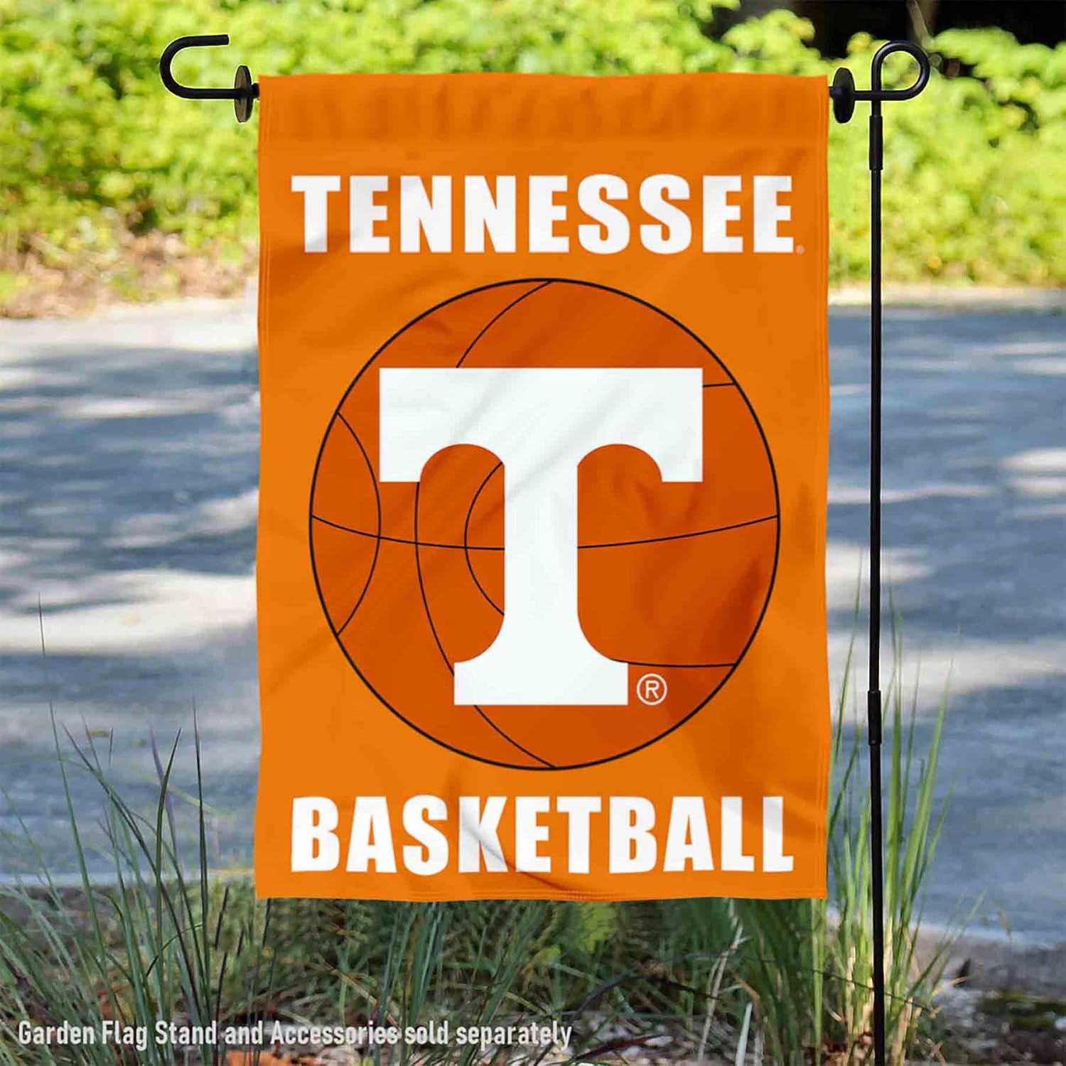 Tennessee Volunteers Basketball Garden Flag - Image 2