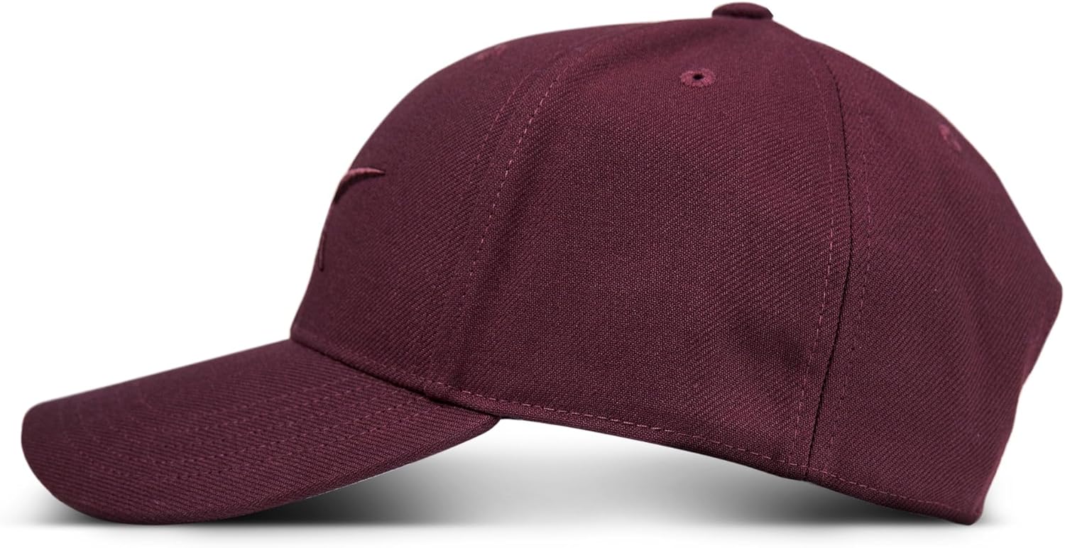 Reebok Vector Baseball Hat | Snapback | Six Panel | Casual | Everyday | Sun Protection | Lightweight | Breathable - Maroon - Image 2