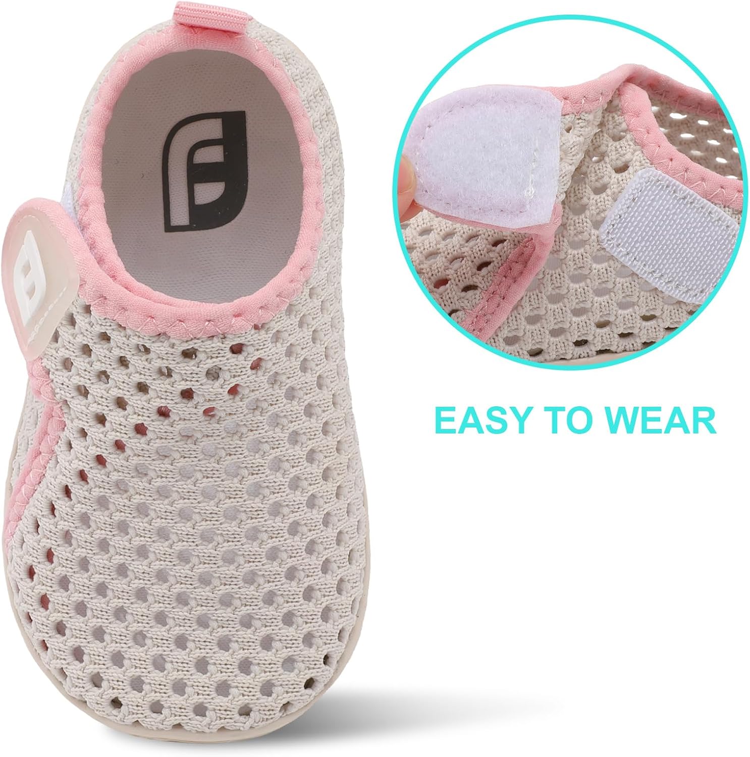 JOINFREE Baby Toddler Water Shoes Boys Girls Sandals Barefoot Kids Breathable Sneakers Shoes for Walking Running - Image 4