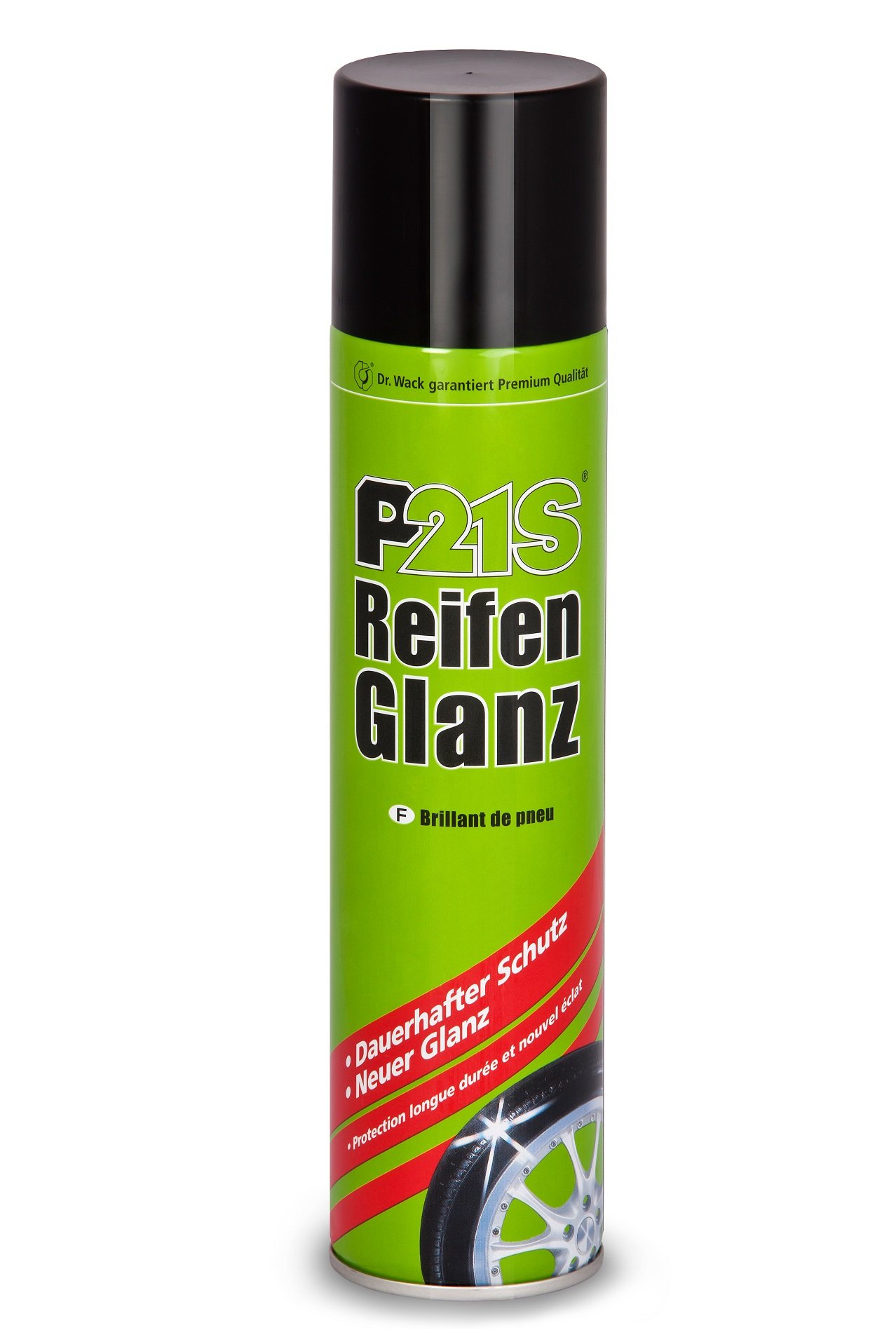6X P21S Reifenglanzspray Wet Look Reifen Glanz Spray Dr.Wack Reifenpflege 400Ml