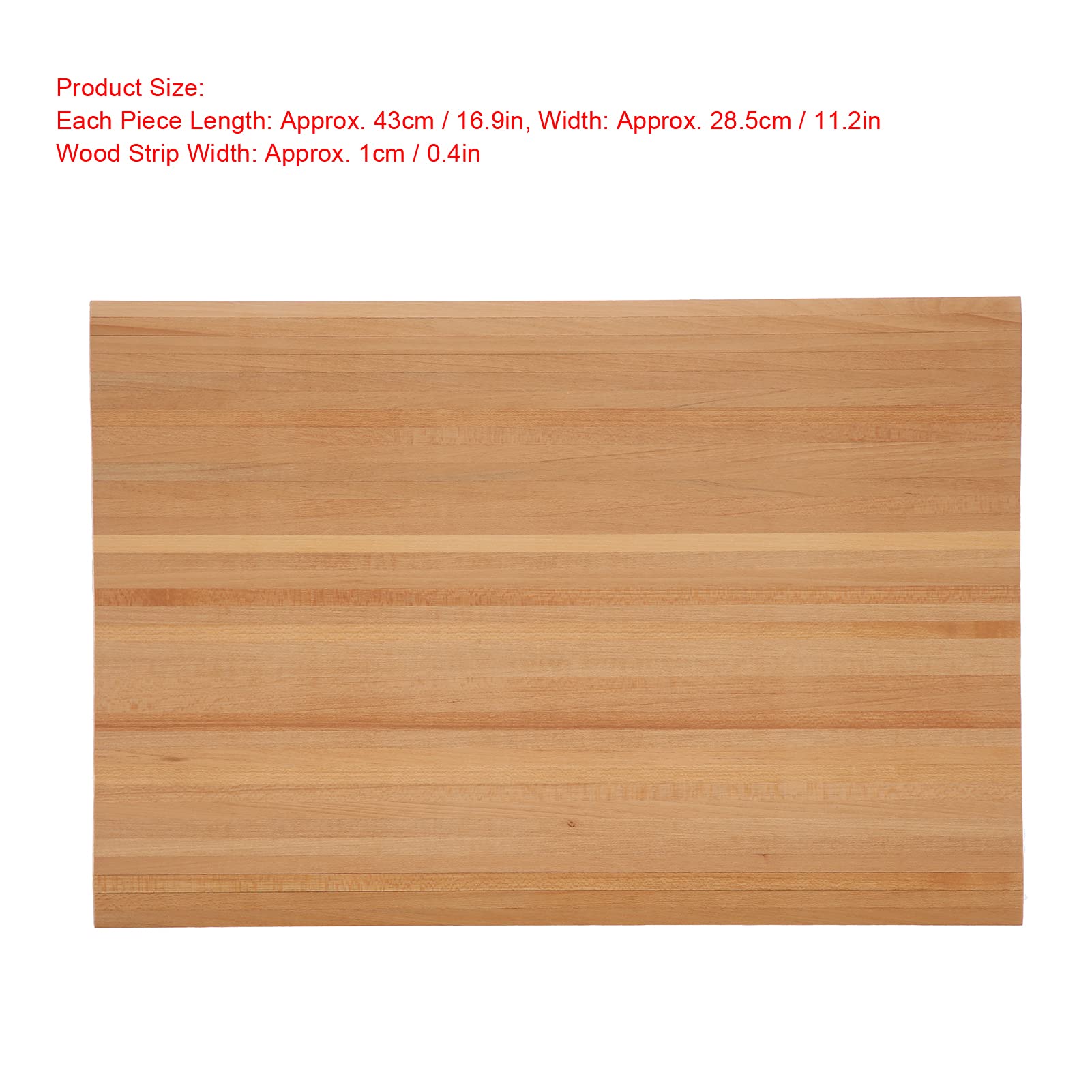 Planchers Miniatures Maison Poupée - Lot De 30 Planches Bois 3x3 Cm