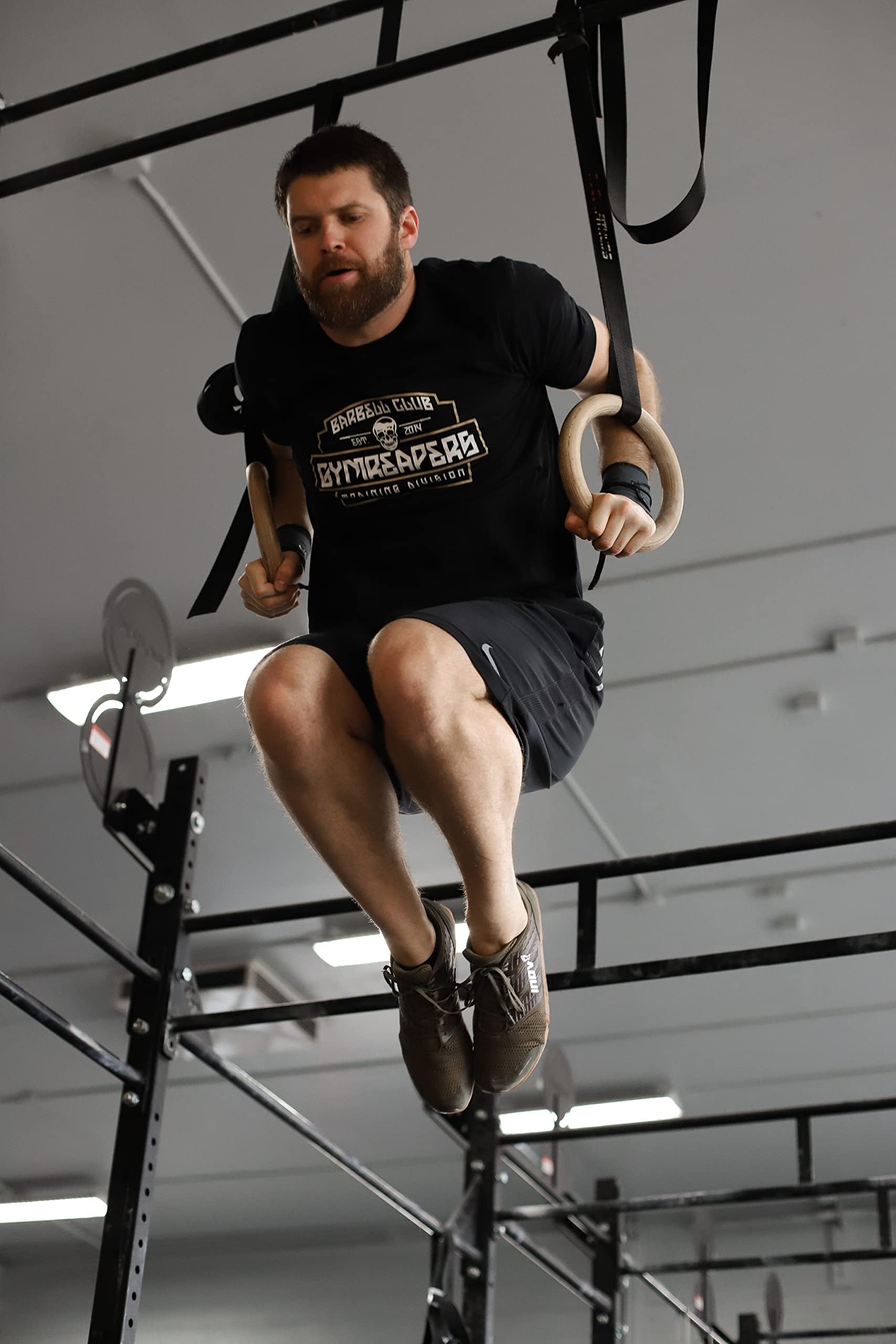 Gymreapers Kraft-Handgelenkbandagen für Cross-Training, olympisches Heben, Kraft, WOD-Workouts, Calisthenics – starke Handgelenkstütze für Männer und Frauen – passend für alle Handgelenkgrößen |