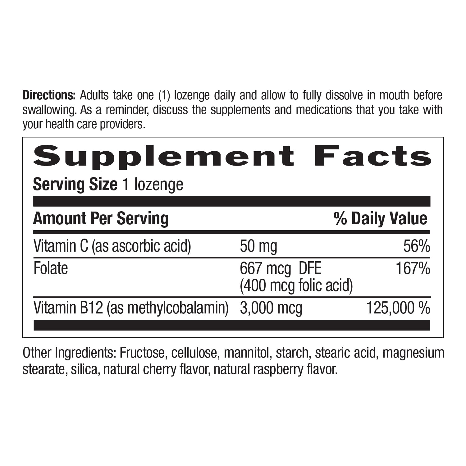 Country Life Methyl B12, 3000 mcg Lozenges, Supports Energy & Stamina, Metabolism & Red Blood Cell Production, Berry Flavor, 120 Vegan Lozenges, Certified Gluten Free & Halal — Amazon image 6