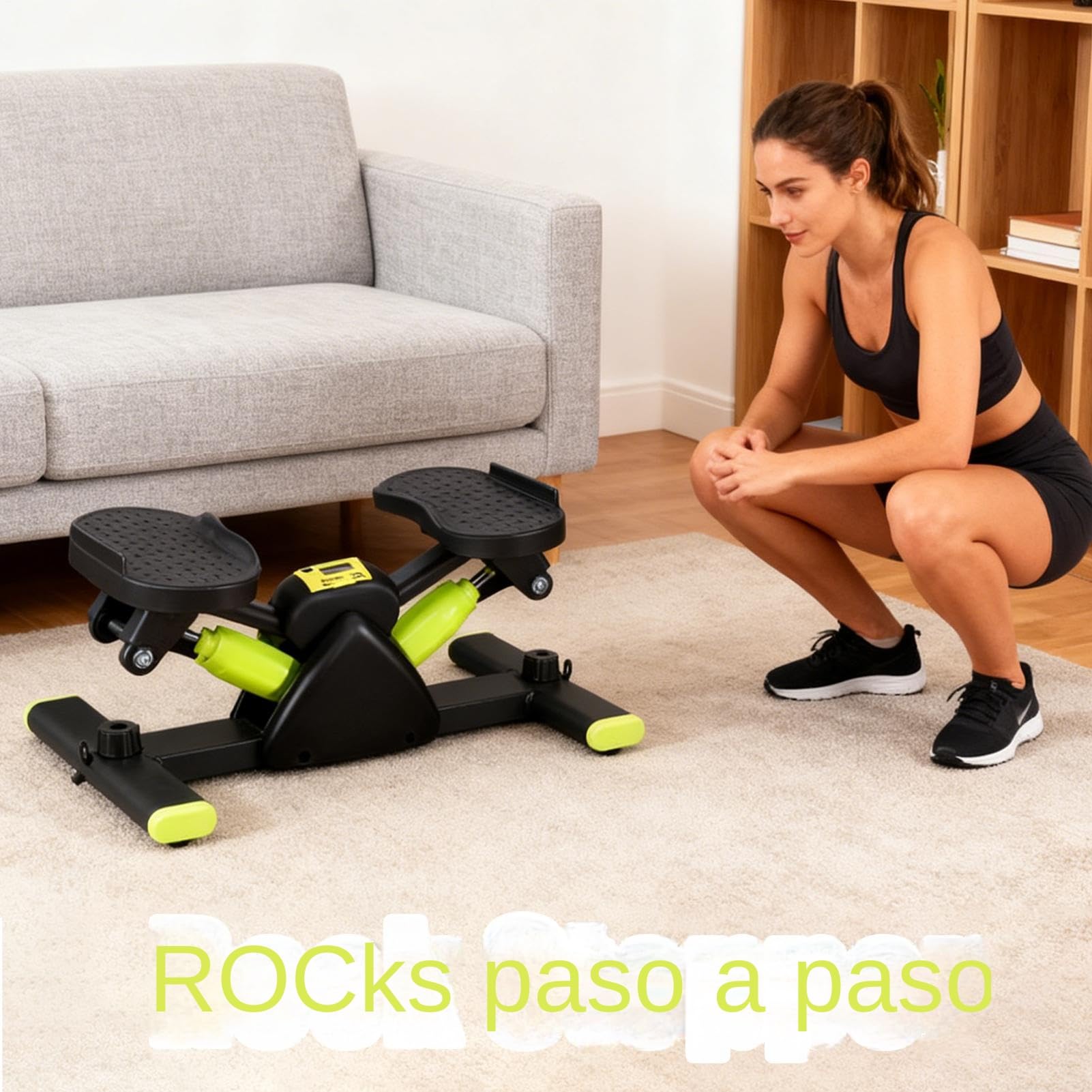Stepper Escalador Equipo Portátil de Movimiento Lateral
