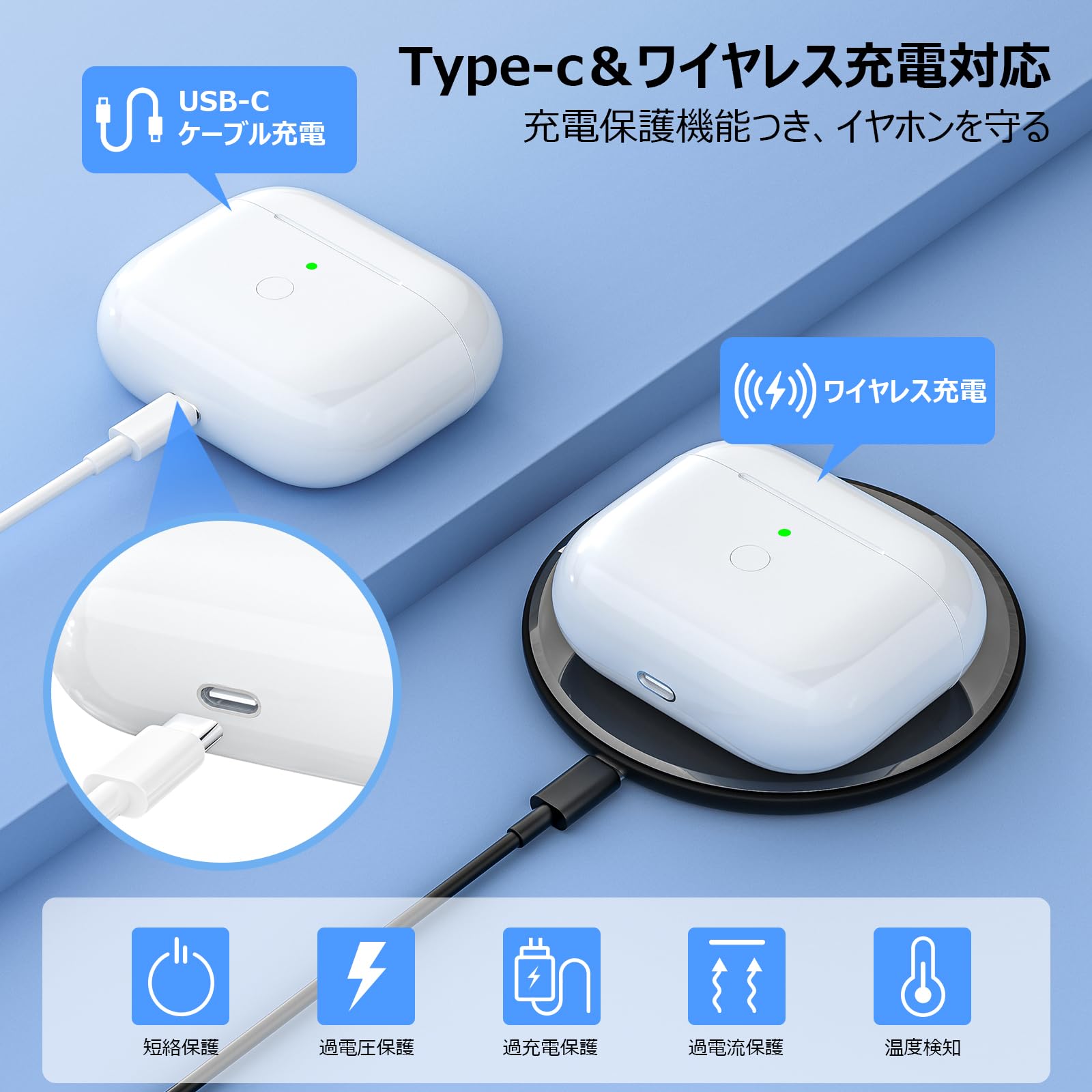 AirPods第三世代 充電ケーブル未使用 美品 【公式通販】